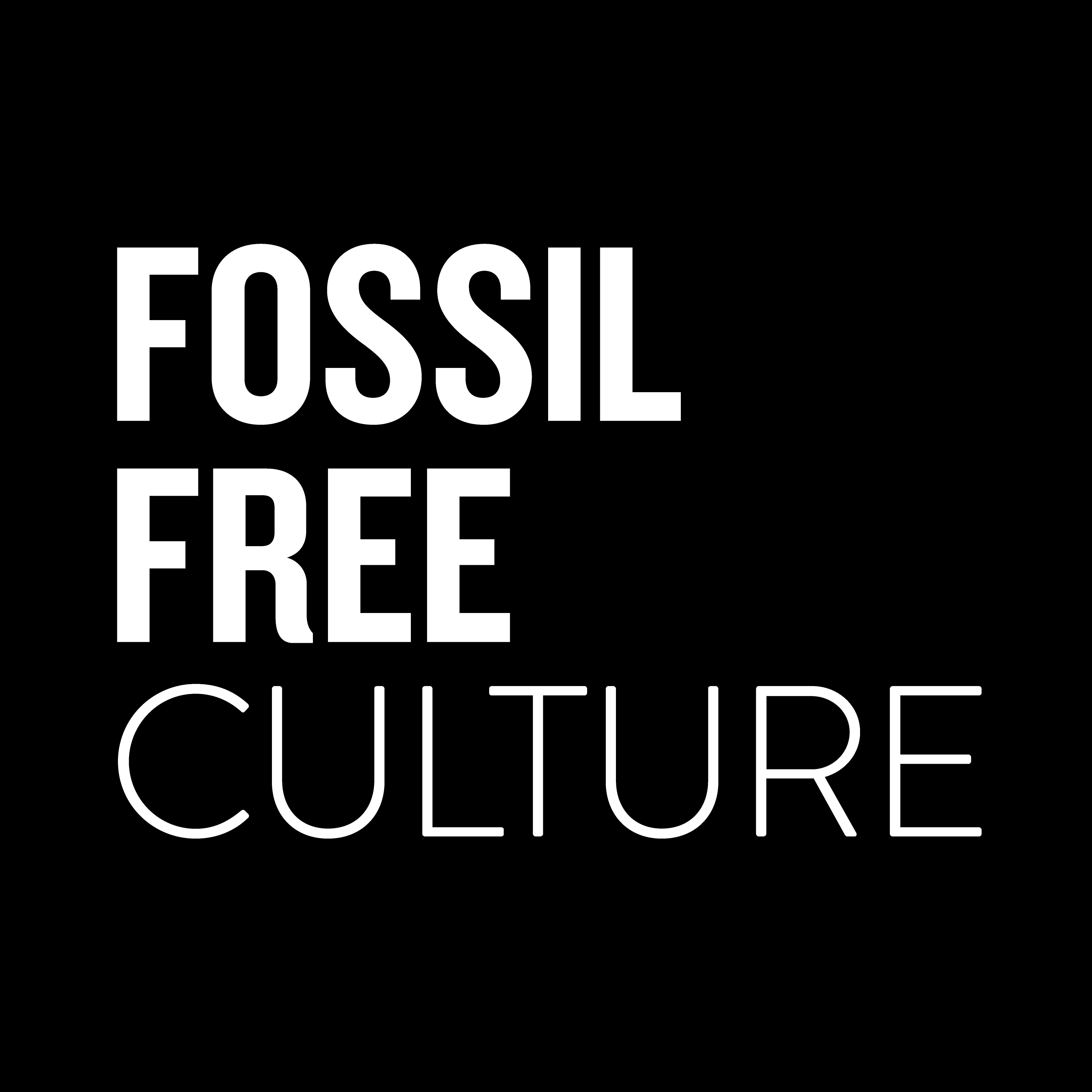 fossilfreeculture logo